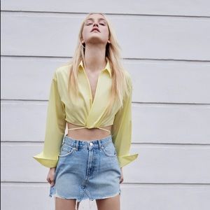 Bought from Zara. Wayyy to small XL fits like Med